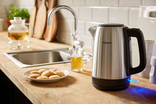 Philips Kettle 1.7lt 2200W Silver