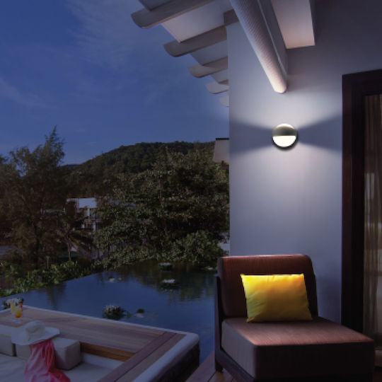 Sun Light Στεγανή Πλαφονιέρα LED 12.5W 20.3x18εκ. Sun Light Στεγανή Πλαφονιέρα LED 12.5W 20.3x18εκ.