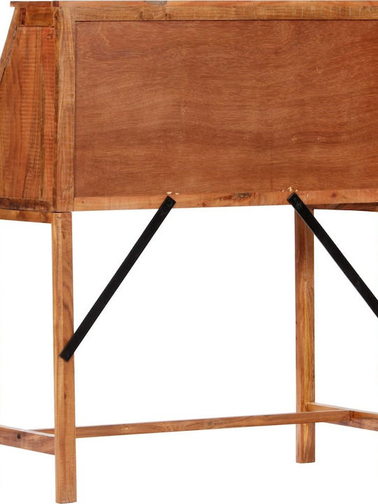 Sekretärin-Schreibtisch aus Massivholz Beige 107x40x90cm