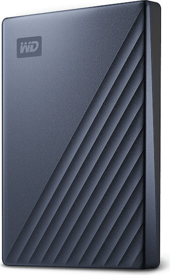 Western Digital My Passport Ultra USB 3.1 / USB-C External 2.5" HDD 5TB Blue