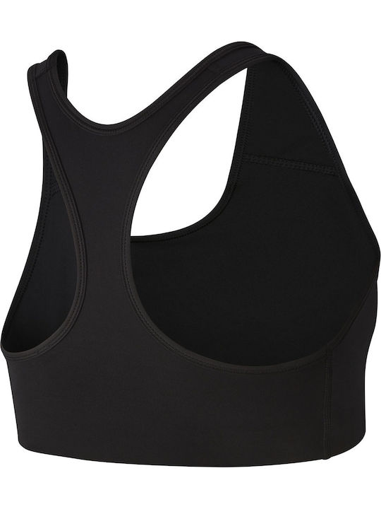 Dri-Fit Swoosh Γυναικείο Αθλητικό Μπουστάκι Μαύρο
