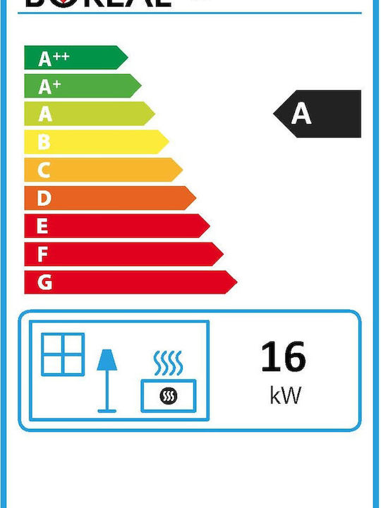 Boreal I90 Șemineu cu inserție Caseta Lemn Ventilație 16kW Drept cu o ușă care se deschide Boreal I90 Șemineu cu inserție Caseta Lemn Ventilație 16kW Drept cu o ușă care se deschide