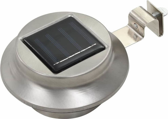 vidaXL Set of 6 Wall Solar Lights Cold White with Photocell