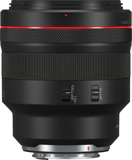 Canon Full Frame Camera Lens RF 85mm f/1.2L USM DS Telephoto for Canon RF Mount Black