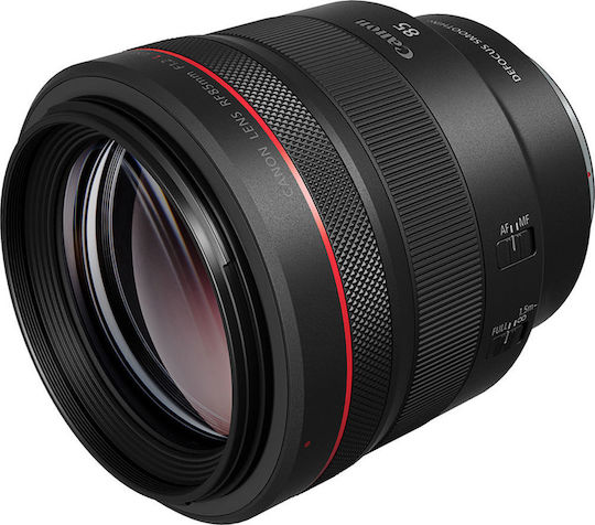 Canon Full Frame Φωτογραφικός Φακός RF 85mm f/1.2L USM DS Telephoto για Canon RF Mount Μαύρος