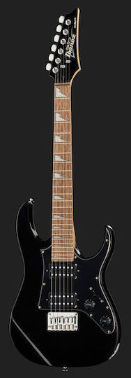 Ibanez GRGM21-BKN Ηλεκτρική Κιθάρα ST Style με HH Διάταξη Μαγνητών Black Night