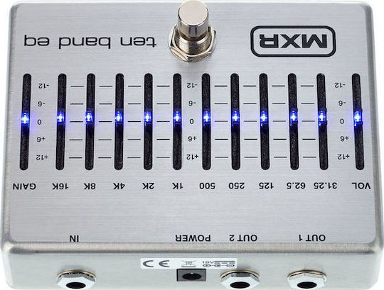 MXR M-108S 10 Band Πετάλι Equalizer Ηλεκτρικής Κιθάρας και Ηλεκτρικού Μπάσου