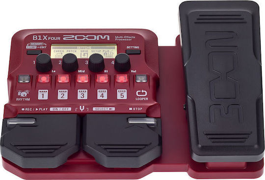 Zoom B1X Four Multi-effects Effect Electric Bass