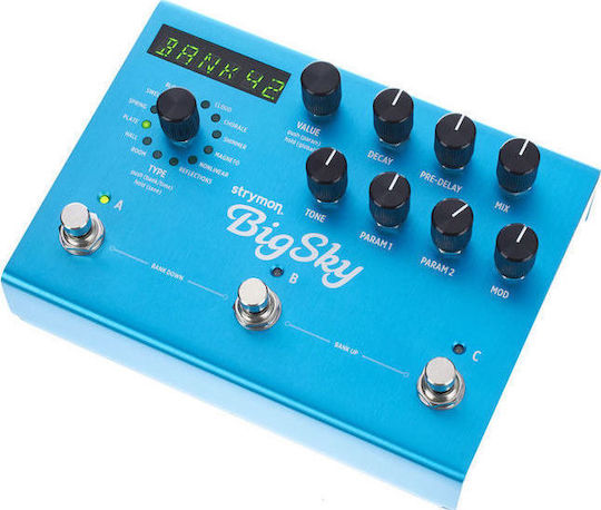 Strymon Big Sky Πετάλι Effect Reverb Ηλεκτρικής Κιθάρας, Ηλεκτρικού Μπάσου και Ηλεκτροακουστικών Οργάνων