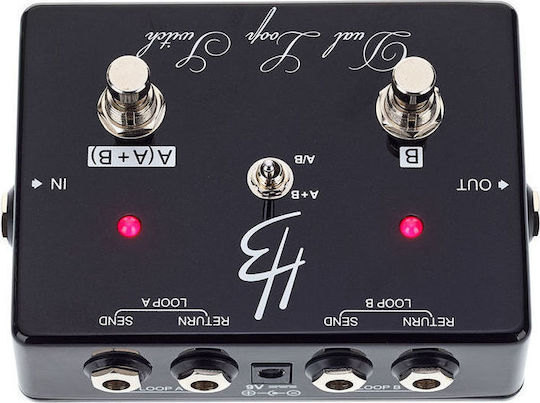 Harley Benton Custom Line Dual Loop Switch Πετάλι Switch Box Ηλεκτρικής Κιθάρας και Ηλεκτρικού Μπάσου