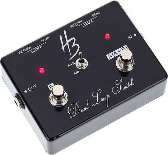 Harley Benton Custom Line Dual Loop Switch Πετάλι Switch Box Ηλεκτρικής Κιθάρας και Ηλεκτρικού Μπάσου