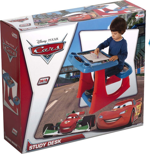 Cars Kids Desk for Painting made of Plastic Multicolour Dede