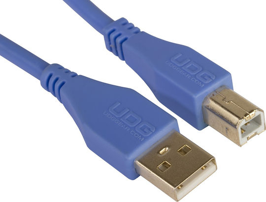 UDG 3m USB 2.0 Cable A-Male to B-Male Light Blue (U95003LB)