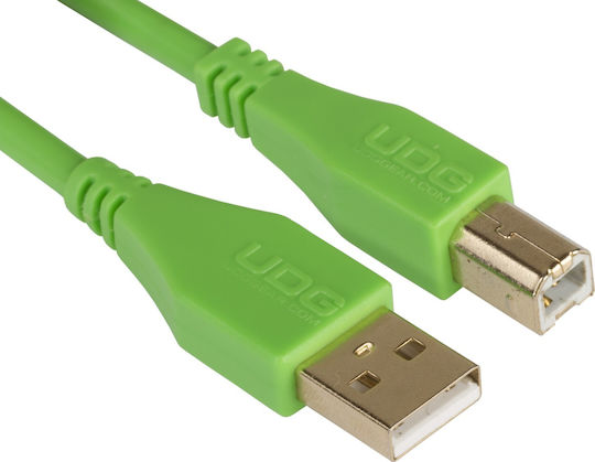 UDG 3m USB 2.0 Cable A-Male to B-Male Green (U95003GR)