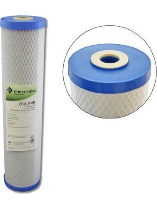 Pentair Countertop and Under Sink Water Filter Replacement made of Activated Carbon 20" Big-Blue EP-20BB 5 μm
