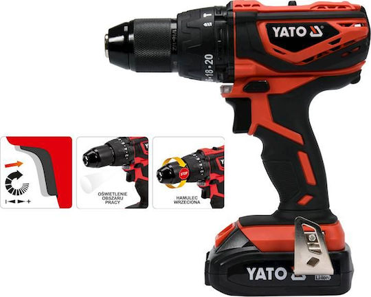 Yato YT-82786 Ударен Двигател За Бормашина На Батерия Solo 18V