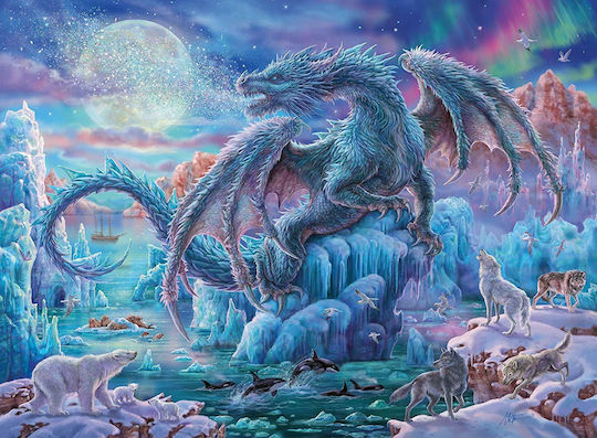 Mystical Dragons Puzzle 2D 500pcs
