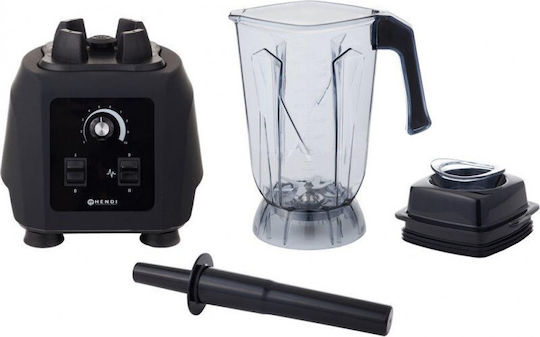 Hendi Comercial Blender 1.5kW Black cu Capacitatea Canii 2.5lt 25x27x55cm