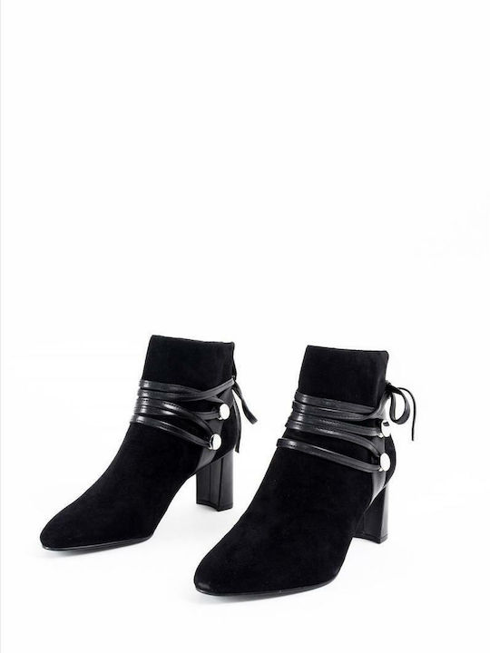 Women's Leather Boots WHAT FOR - FW18WF334 BLACK