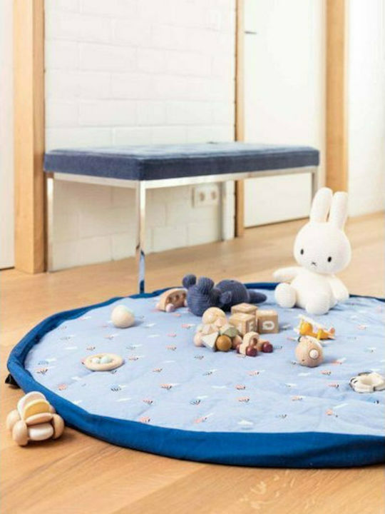 Play&go Air Balloon Детски Килими Светлосин 120x120см Дебелина 2мм