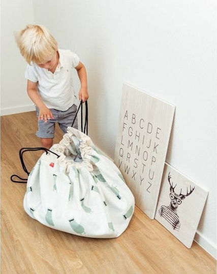 Play&go Trainmap Activity Mat White 140x140cm