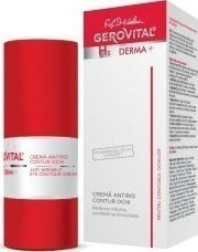 Gerovital H3 Derma+ Κρέμα Ματιών για Ενυδάτωση , Αντιγήρανση & Μαύροι Κύκλοι 15ml