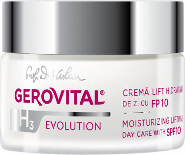 Gerovital H3 Evolution Cream Face Day with SPF10 for Normal Skin 50ml