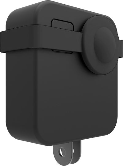 Puluz Σετ Αξεσουάρ Max Dual Lens Caps Case + Body Silicone Protective Case για GoPro