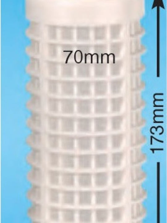 Atlas Filtri Water Filter Replacement Central Water Filtration System 7" Junior Plus 3P RL 7 SX 50 μm