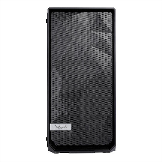 Fractal Design Meshify C Tempered Glass Gaming Midi Tower Κουτί Υπολογιστή με Πλαϊνό Παράθυρο Μαύρο