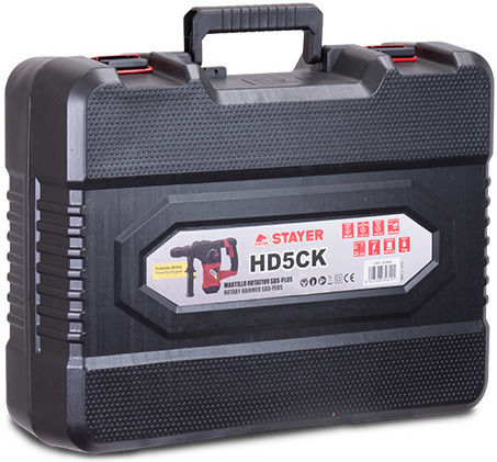 Stayer HD6CK Impact Demolition Hammer Electric 1200W with Chuck SDS Max HD6CK