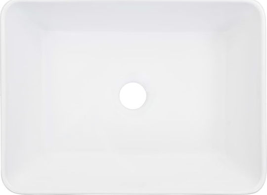 vidaXL Deasupra Blatului Chiuvetă Ceramică 40x30x13cm Alb