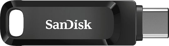 Sandisk Ultra Dual Drive Go 32GB USB 3.1 Stick with connection USB-A & USB-C Black
