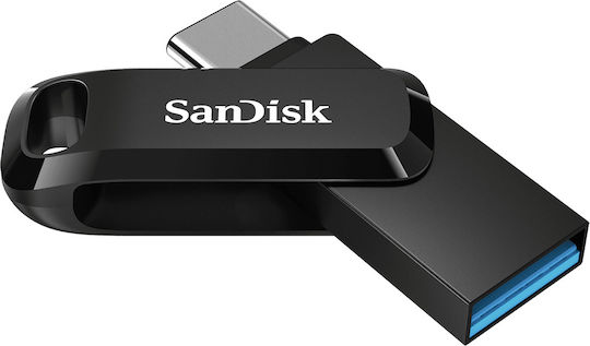 Sandisk Ultra Dual Drive Go 32GB USB 3.1 Stick with connection USB-A & USB-C Black