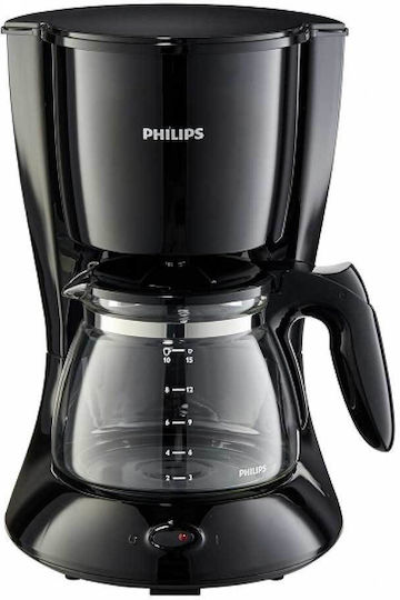 Philips Daily Collection Filter Coffee Machine 1000W Black