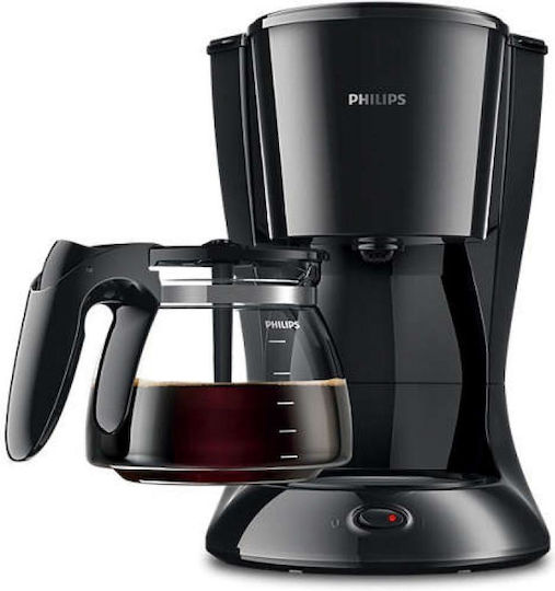 Philips Daily Collection Filter Coffee Machine 1000W Black