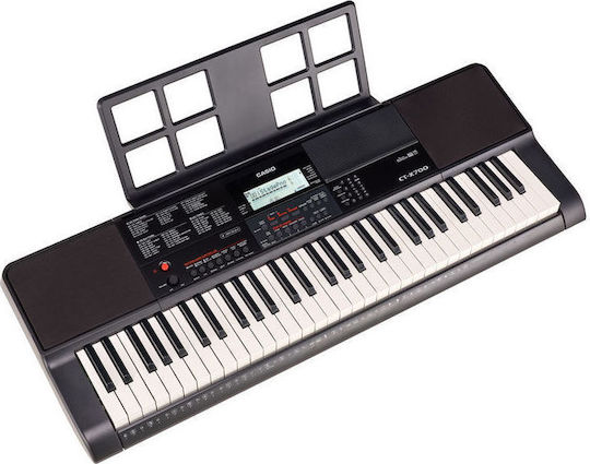 Casio Αρμόνιο CT-X700 με 61 Δυναμικά Πλήκτρα Μαύρο