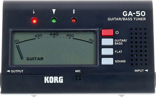 Korg Κουρδιστήρι GA-50 σε Μαύρο Χρώμα