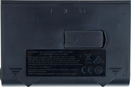 Korg Κουρδιστήρι GA-50 σε Μαύρο Χρώμα