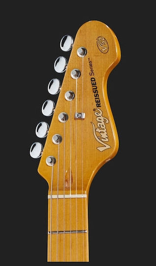 Vintage V52 ReIssued Ηλεκτρική Κιθάρα T Style με SS Διάταξη Μαγνητών Butterscotch