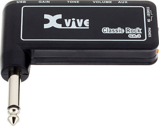 Xvive GA-3 Classic Rock Mini Ενισχυτής Ηλεκτρικής Κιθάρας Μαύρος