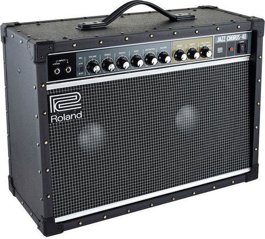 Roland Jazz Chorus JC-40 Combo Amplifier for Electric Guitar 2 x 10" 40W Black