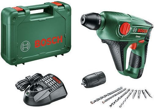 Bosch Impact Demolition Hammer Battery 12V 1x2.5Ah with Chuck SDS Quick 060398400D