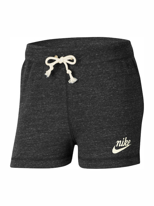 Sportswear Gym Vintage Γυναικείο Αθλητικό Σορτς Μαύρο