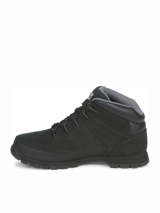 Timberland Euro Sprint Hiker Ανδρικά Ορειβατικά Μποτάκια Μαύρα
