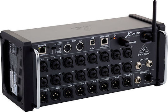Behringer X Air XR18 16 XLR Inputs Flight Case Bundle