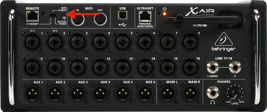 Behringer X Air XR18 16 XLR Inputs Flight Case Bundle