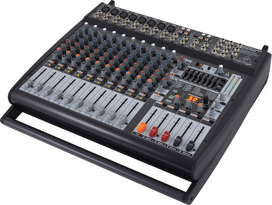 Behringer PMP4000 Αυτοενισχυόμενη Αναλογική Κονσόλα 16 Καναλιών με Phantom Power & 8 Εισόδους XLR