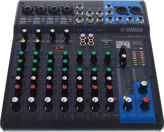 Yamaha MG10 XU H020.00085 Consolă Analogică 10 Canale cu Putere