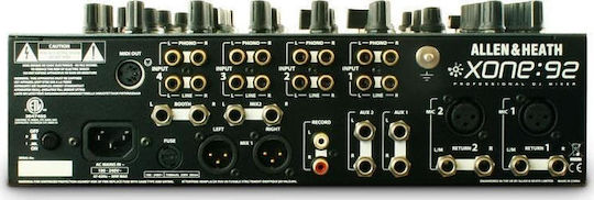 Allen & Heath Xone 92 144.049 Active Analog Mixer 6 Channels